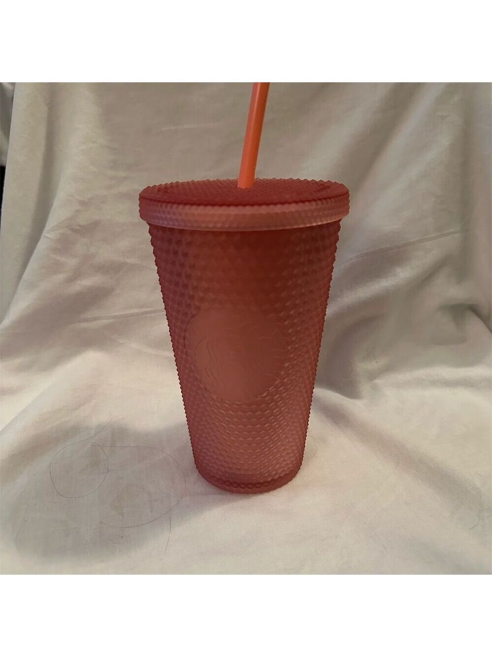 Starbucks 2022 Pink Lemonade Studded Tumbler 16 oz Soft Touch